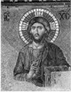 Christ Pantocrator with Bible Wheel halo